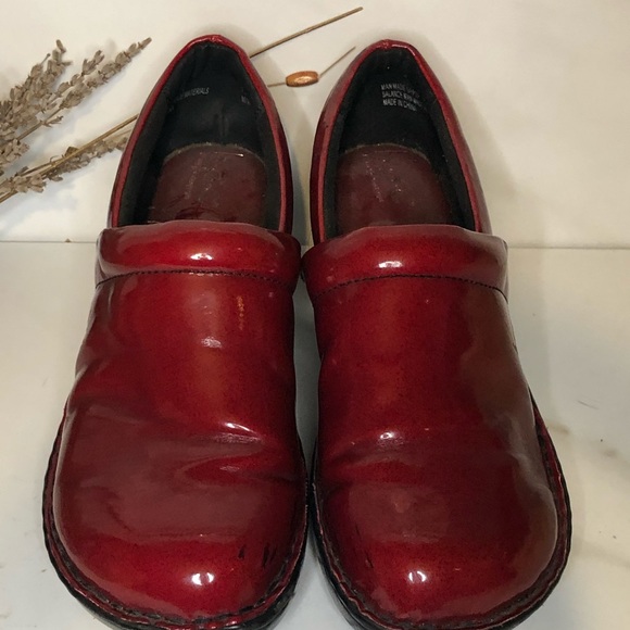 red patent leather dress shoes